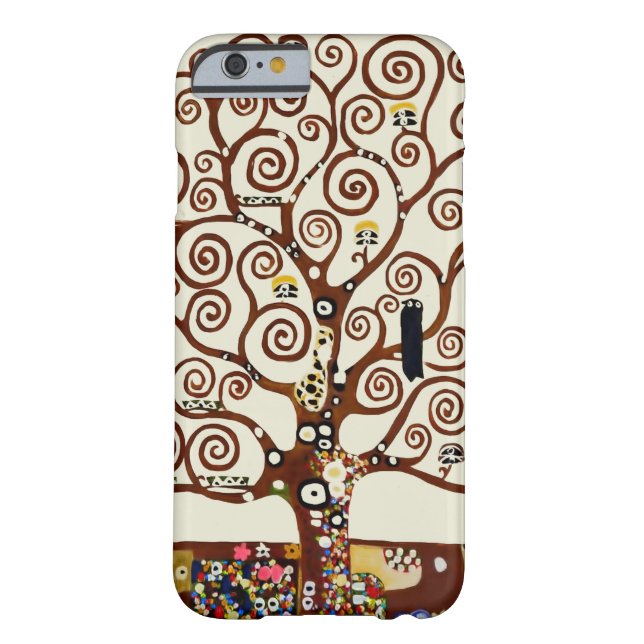 Funda De Case-Mate Para iPhone Gustav Klimt/The Tree of Life/1905 (Reverso)