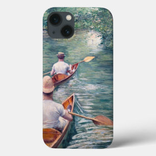 Funda Para iPhone 13 Gustave Caillebotte - Canoes on the Yerres