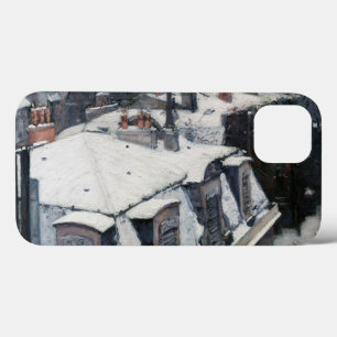 Funda Para iPhone 13 Gustave Caillebotte - Techos en la nieve