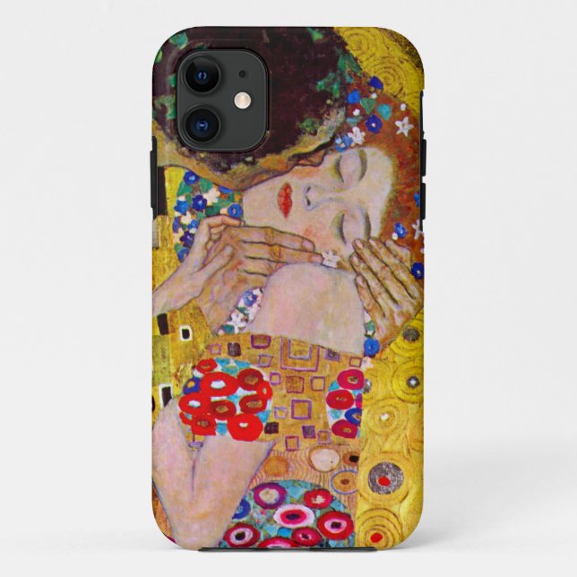 Funda De Case-Mate Para iPhone Gustavo Klimt el beso (Reverso)