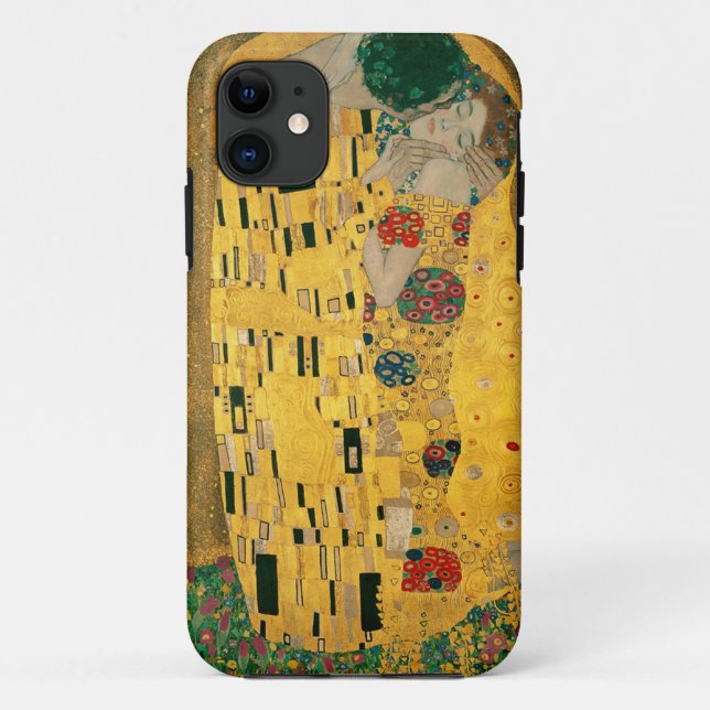 Funda De Case-Mate Para iPhone Gustavo Klimt el beso (Reverso)