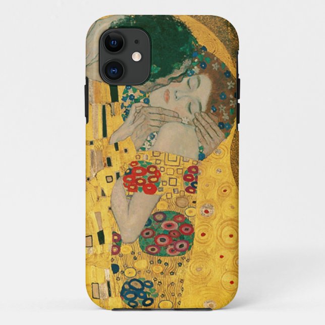 Funda De Case-Mate Para iPhone Gustavo Klimt el beso (Reverso)