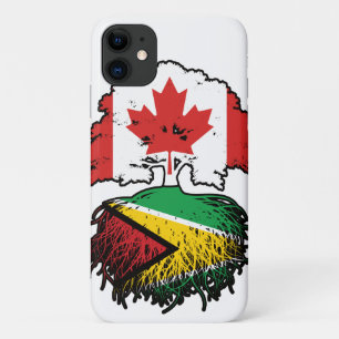 Funda Para iPhone 11 Guyana Guyanesa Canadá canadiense árbol roba bande