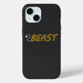Funda Para iPhone 15 Gym Beast despierta