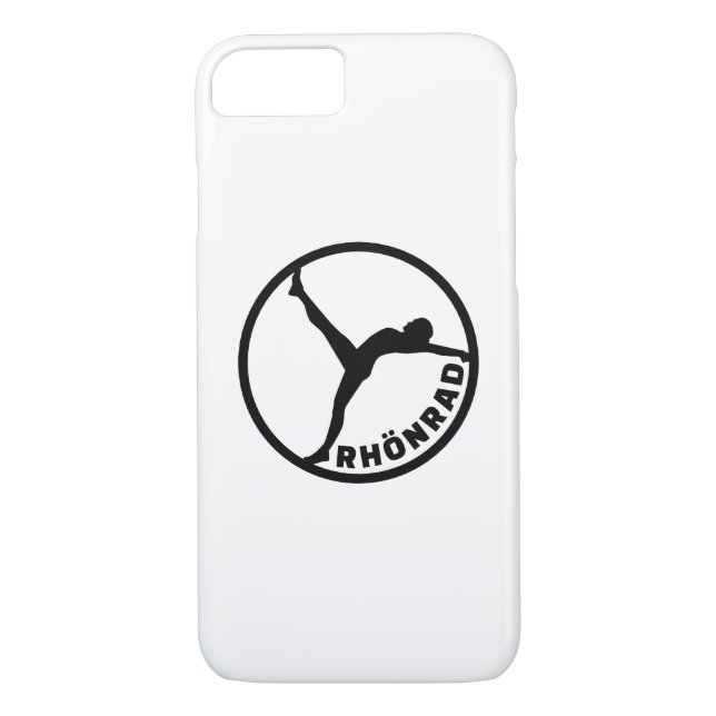 Funda De Case-Mate Para iPhone Gymwheel de Rhönrad (Reverso)