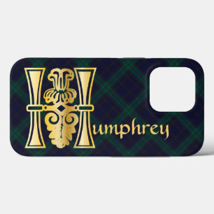 Funda Para iPhone 13 Pro H. H., capital medieval decorativa botánica