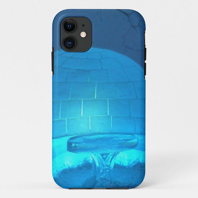 Funda De Case-Mate Para iPhone Habitación Igloo en Hotel de Glace, Quebec, Canadá (Reverso)