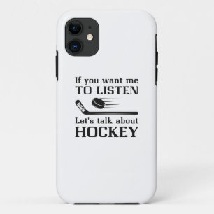 Funda Para iPhone 11 Hablar de hockey