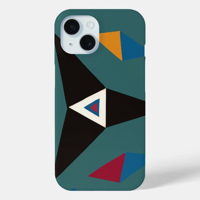 Funda De Case-Mate Para iPhone hablar sobre geometría (Reverso )