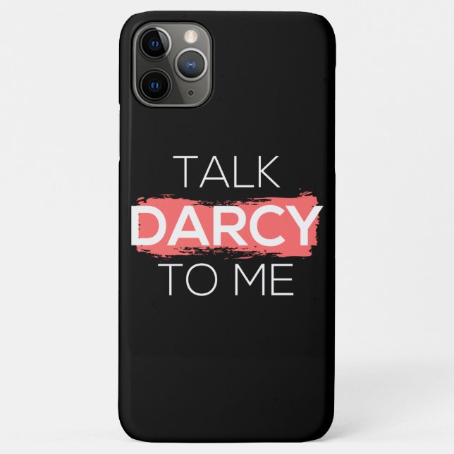 Funda De Case-Mate Para iPhone Hable Darcy Conmigo (Reverso)