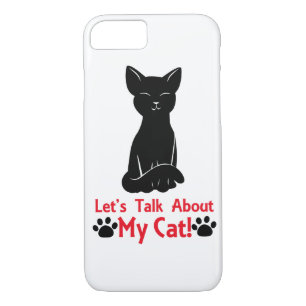 Funda Para iPhone 8/7 Hablemos de mi gato