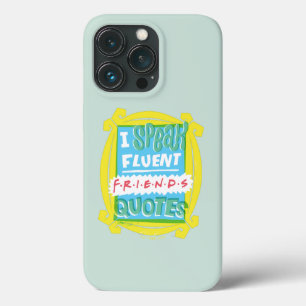 Funda Para iPhone 13 Pro Hablo con Fluidez Citas de FRIENDS™ - Peephole