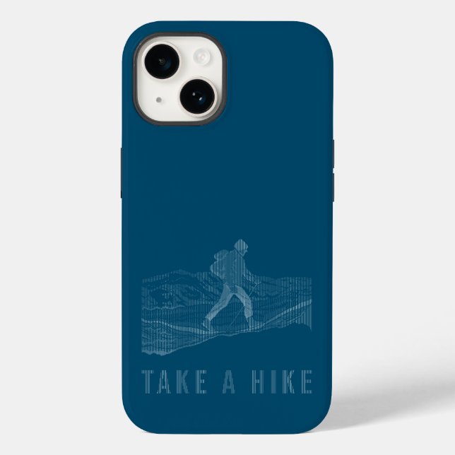 Funda De Case-Mate Para iPhone Hacer una excursión en blanco (Reverso )