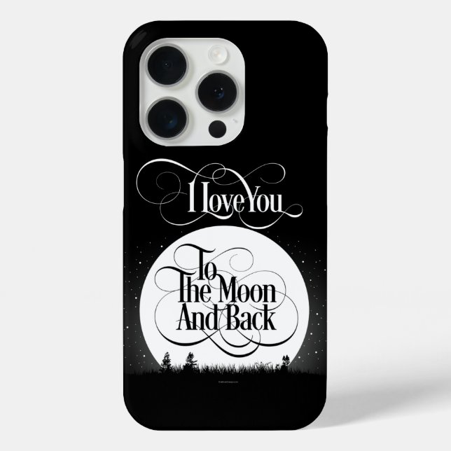 Funda De Case-Mate Para iPhone Hacia La Luna Y Hacia Atrás (Reverso )