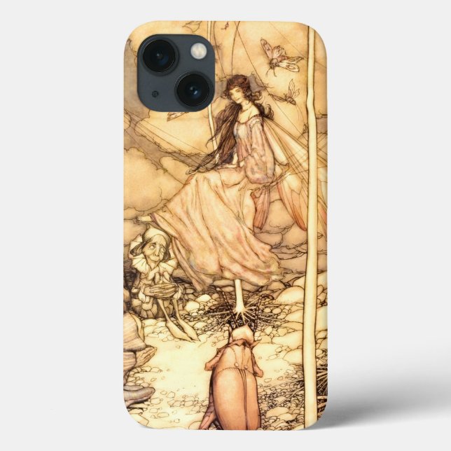 Funda De Case-Mate Para iPhone Hada Arthur Rackham (Reverso)