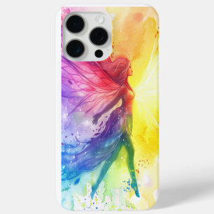 Funda Para iPhone 15 Pro Max Hada de arco iris caprichosa - Cottagecore encanta