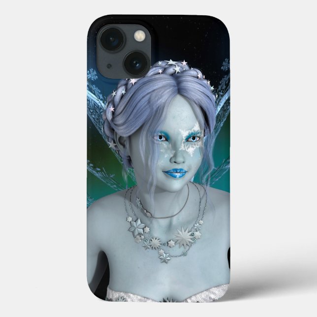 Funda De Case-Mate Para iPhone Hada de invierno (Reverso)