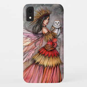 Funda Para iPhone XR Hada del rescoldo silencioso y arte de fantasía de