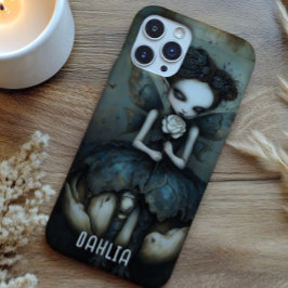 Funda Para iPhone 15 Mini Hada gótica y caprichosa, fantasía oscura personal