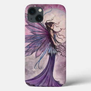Funda Para iPhone 13 Hada Mística de Amatista bajo las Estrellas Arte d