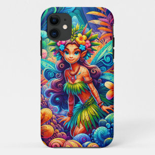 Funda Para iPhone 11 Hada polinesia