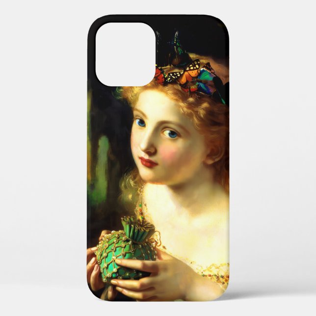 Funda De Case-Mate Para iPhone Hada Vintage (Reverso )
