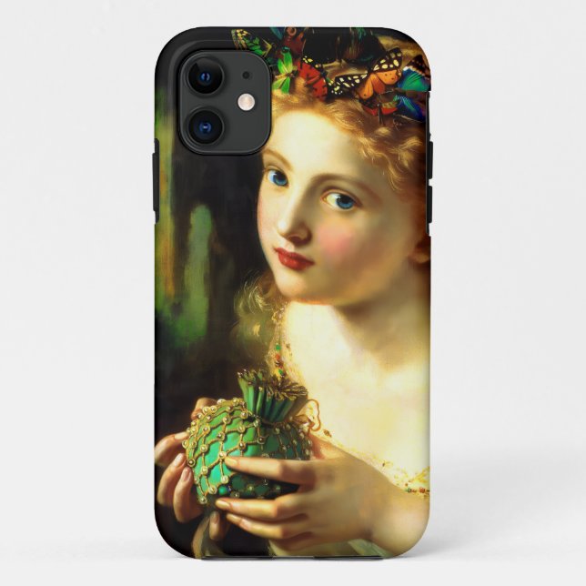 Funda De Case-Mate Para iPhone Hada Vintage (Reverso)