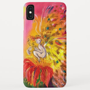 Funda Para iPhone XS Max HADAS DEL ALBA / Hada de las flores, Rosa Amarillo