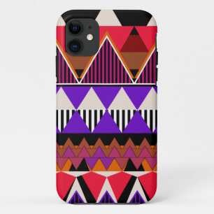 Funda Para iPhone 11 Haga estallar 2 la caja tribal de neón de la