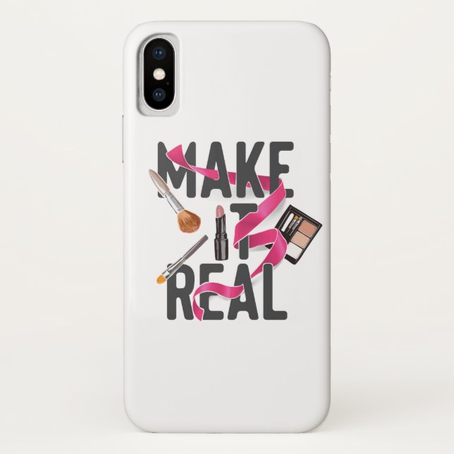 Funda De Case-Mate Para iPhone Hágalo real (Reverso)