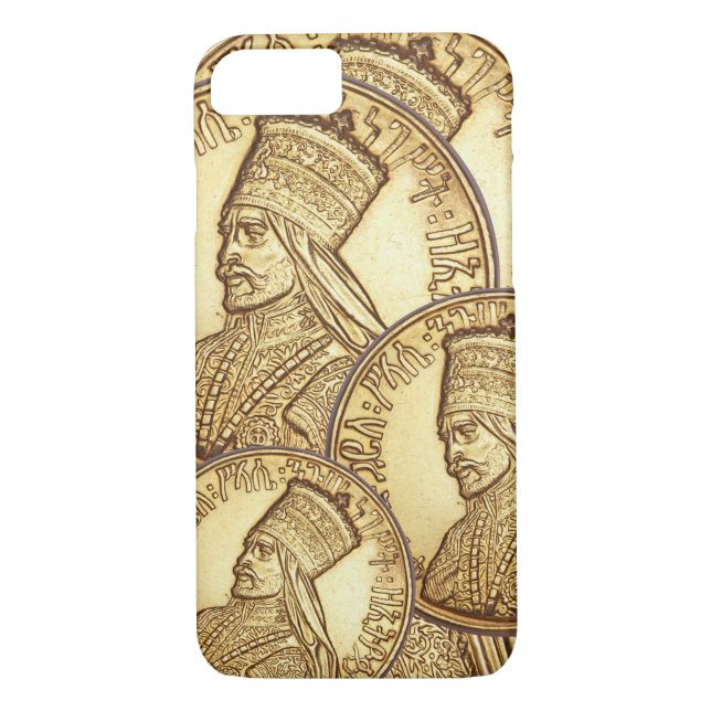 Funda De Case-Mate Para iPhone Haile Selassie - H_._I_._M. Rastafari - Case (Reverso)