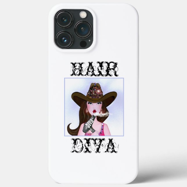 FUNDA DE Case-Mate PARA iPhone "HAIR DIVA" (Reverso )