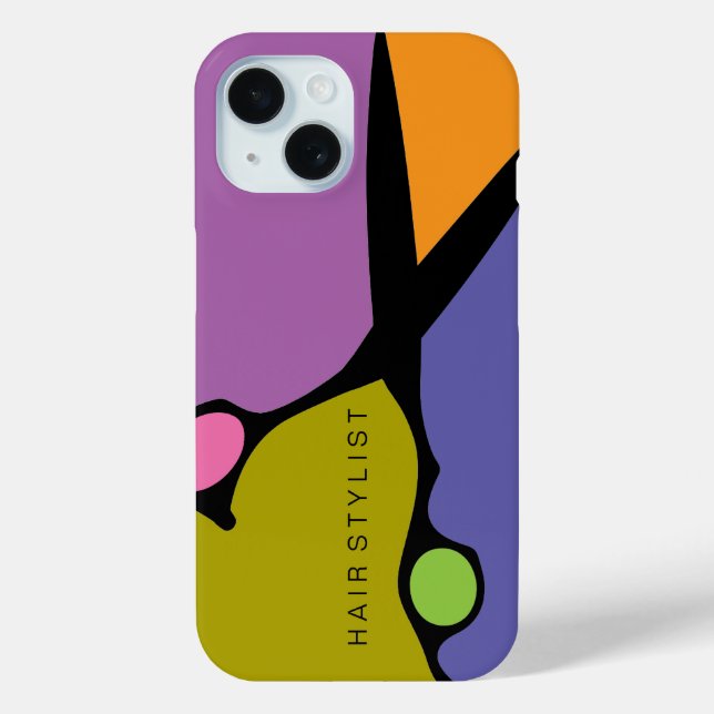 Funda De Case-Mate Para iPhone Hair Stylist (Reverso )