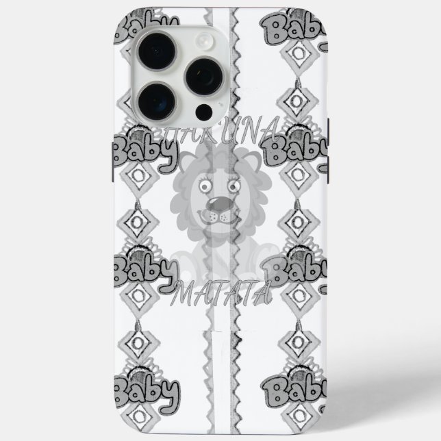 Funda De Case-Mate Para iPhone Hakuna Matata (Reverso )
