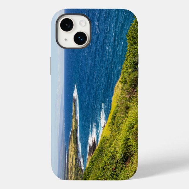 Funda De Case-Mate Para iPhone haleokane mirando hacia la bahía de honuapo (Reverso )