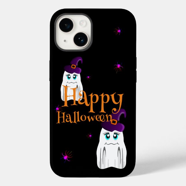 Funda De Case-Mate Para iPhone Halloween (Reverso )