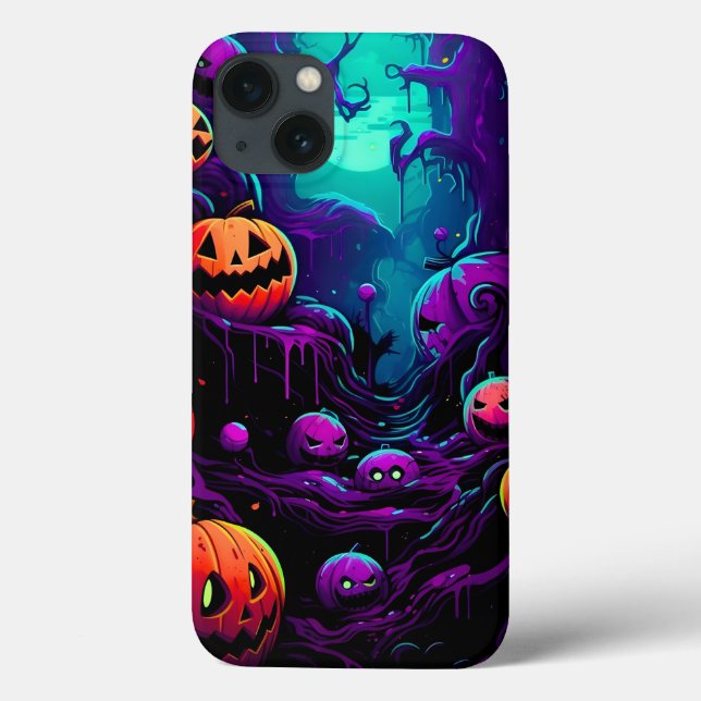 Funda De Case-Mate Para iPhone Halloween (Reverso)