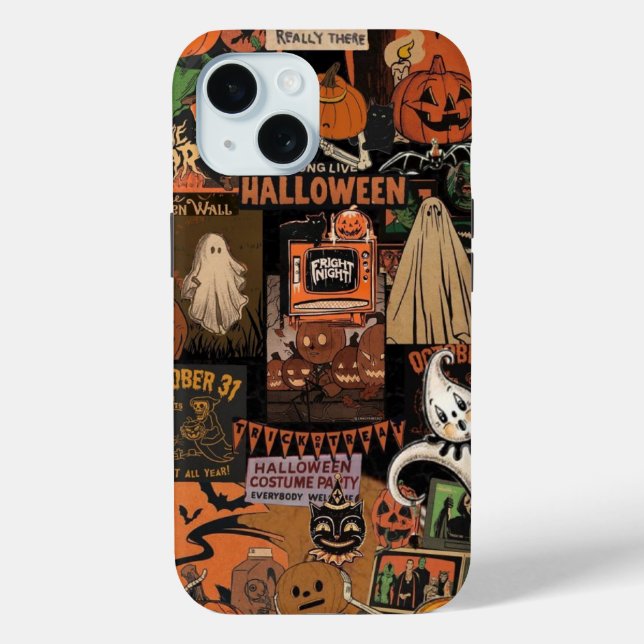 Funda De Case-Mate Para iPhone halloween (Reverso )