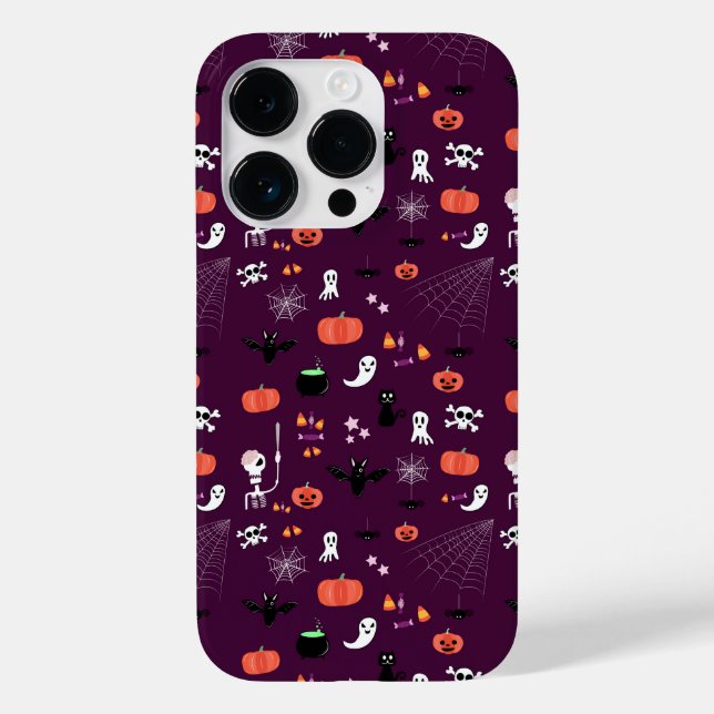 Funda De Case-Mate Para iPhone Halloween (Reverso )