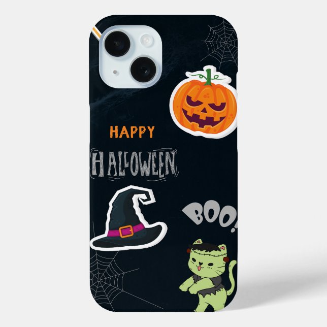Funda De Case-Mate Para iPhone Halloween (Reverso )