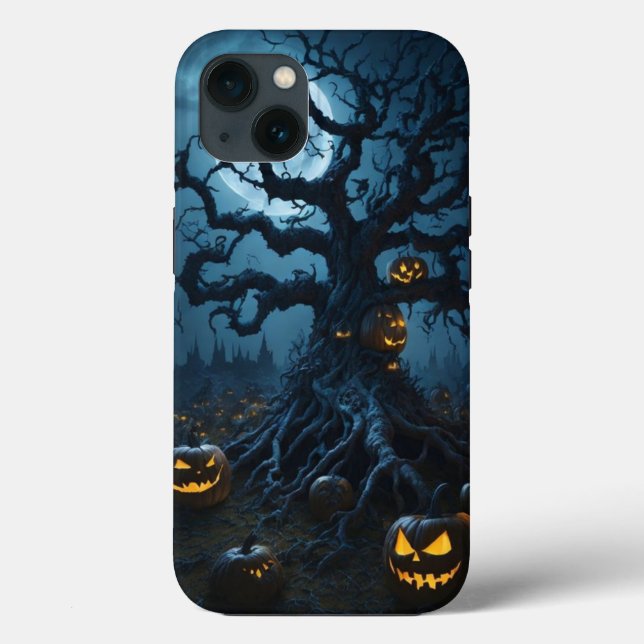 Funda De Case-Mate Para iPhone Halloween (Reverso )
