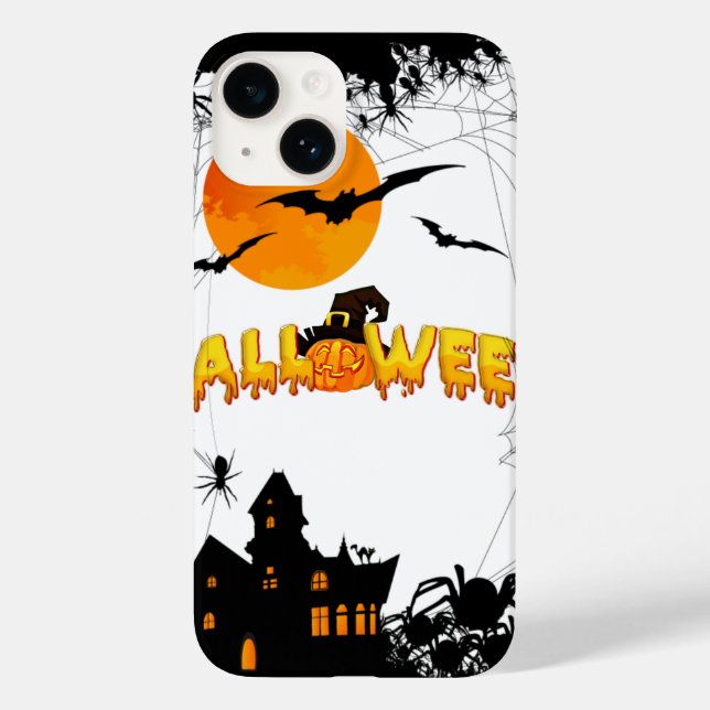 Funda De Case-Mate Para iPhone Halloween (Reverso )
