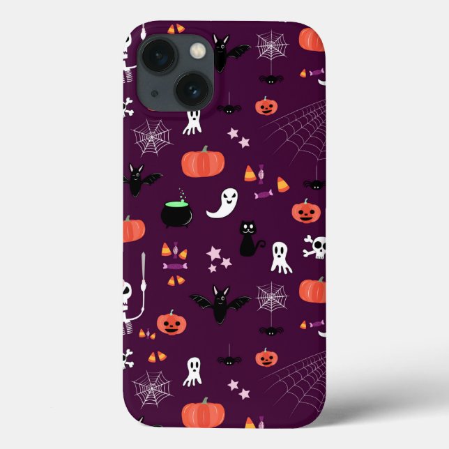 Funda De Case-Mate Para iPhone Halloween (Reverso)