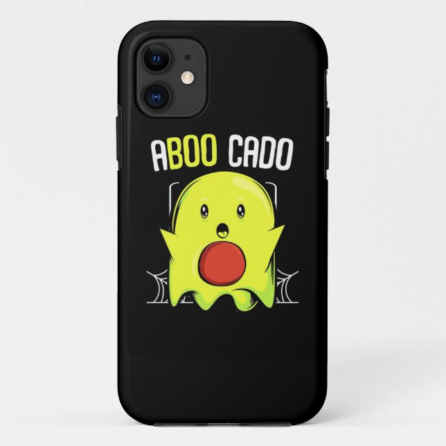 Funda De Case-Mate Para iPhone Halloween Aboocado (Reverso)