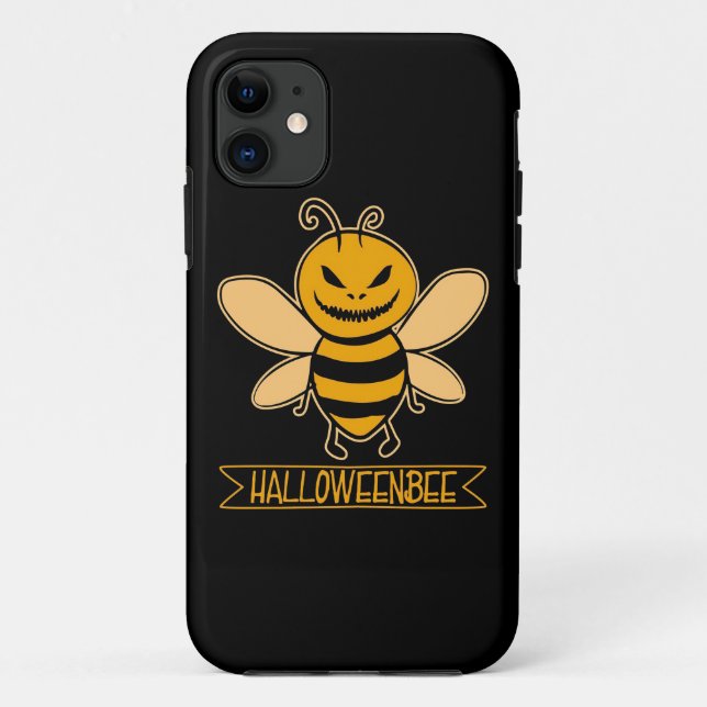 Funda De Case-Mate Para iPhone Halloween Bee (Reverso)