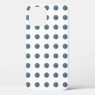 Funda Para iPhone 12 Pro Halloween Blue Polka Dot Eyes