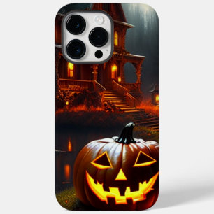 Funda Para iPhone 14 Pro Max De Case-Mate Halloween/Calabaza/Caída
