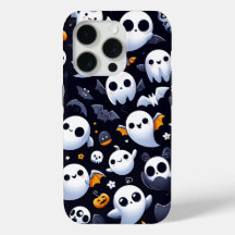 Halloween con un fantasma adorable