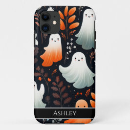 Funda Para iPhone 11 Halloween Cute Ghost Boho personalizado