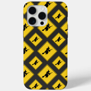 Funda Para iPhone 15 Pro Max Halloween de advertencia de bruja